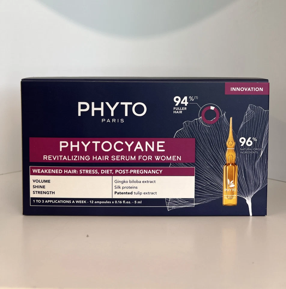 Phyto Phytocyane Anti Hair Loss Reactional Treatment Women 12 x 5ml