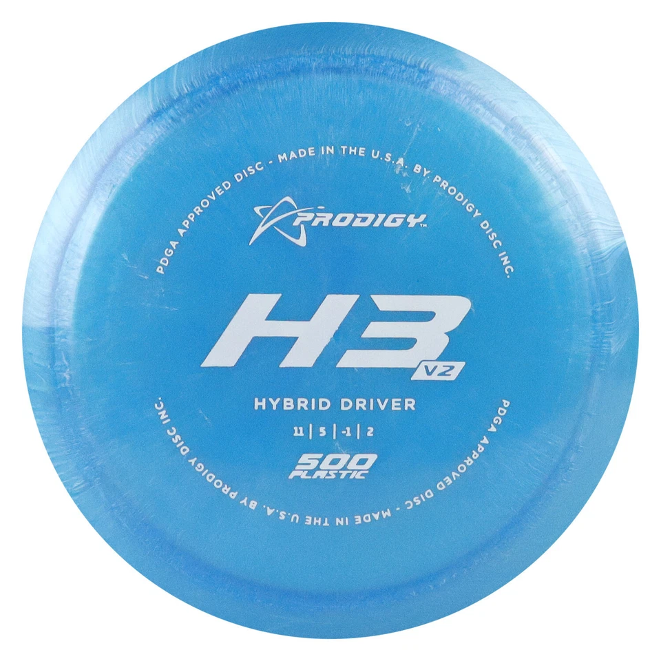 Controlador híbrido Prodigy Disc Golf 500 H3 V2 10/5/-1/1 - Elige el disco exacto Foto 1 de 1