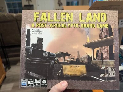 FALLEN LAND A Post-Apocalyptic Board Game 100% COMPLETE 2016 - Image 1 of 4