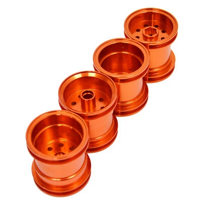 PACK de 4 ruedas de aluminio para Tamiya WR-02 G6-01 2x2 1/10 RC todoterreno piezas de coche Foto 1 de 4