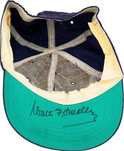 1960's Walter O'Malley Signed Los Angeles Dodgers Game Model Hat Cap PSA DNA COA - Picture 1 of 5