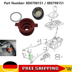 DHL REPARATURSATZ SCHALTHEBE SCHALTUNG GETRIEBE GESTÄNGE FÜR AUDI A4 VW PASSAT~ - Bild 1 von 12