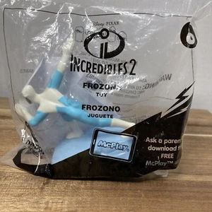 McDonald’s 2018 Incredibles 2 Frozone #6 Happy Meal Toys Unopened - Picture 1 of 5