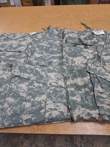 Military Issued ACU Combat Trousers-NEW MED SHORT OR LARGE SHORT - Picture 1 of 6