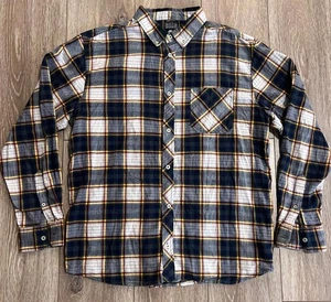 Element Men's Long Sleeve Plaid Casual Shirt Large - Picture 1 of 6