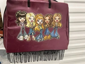 Vintage Bratz Rosa Fransen Tragetasche Aufbewahrungstasche mit Einsätzen 2002 - Bild 1 von 8