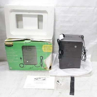 Nuevo transformador de iluminación de paisaje Hampton Bay 600 W bajo voltaje 12 V 196545 Foto 1 de 4