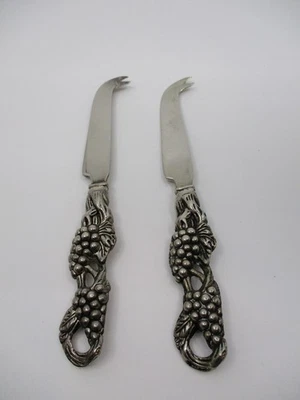 ARTHUR COURT UVA -2 FACAS DE QUEIJO -7 1/8" 0502F - Imagem 1 de 2