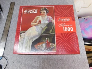 Coca Cola Masterworks 1000 Teile Puzzle Drink Coke Lady Art Vintage Style - Bild 1 von 6
