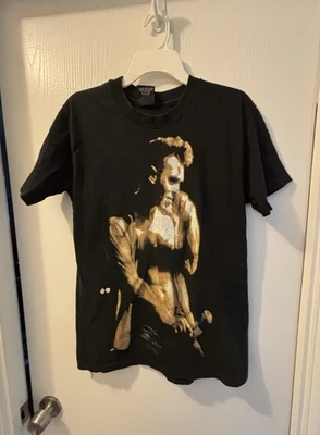 РЕДКАЯ ВИНТАЖНАЯ РЕТРО РУБАШКА MORRISSEY SMITHS 90-Х МИКРОФОН - Изображение 1 из 4