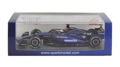 SPARK 1:43 MODELLINO AUTO DIE CAST F1 WILLIAMS FW46 ALBON USA GP 2024 MODELLISMO - Immagine 1 di 4