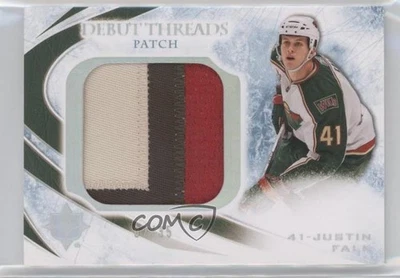 2010-11 Ultimate Collection Debut Threads /35 Justin Falk #DT-JF Rookie Patch RC - Image 1 of 2