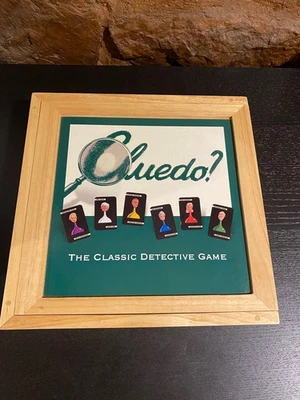 CLEUDO Nostalgia Edition Wooden Boxed Parker Brothers Board Game Complete 2003 - Image 1 of 4