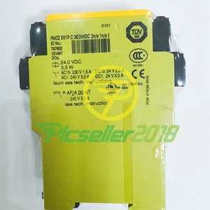 New 787602 Safety Relay For Pilz PNOZ XV1P C 30/24VDC 2n/o 1n/o t - Picture 1 of 5