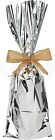 Mylar Wine/Gift Bags (Silver - 1000 Bags) - 6 1/2 x 18 Inches