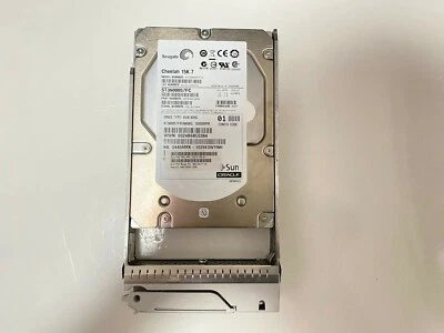 SUN 6140 390-0477 542-0163 ST3600057FC 600Gb 3.5" 15K FC HDD Hard Drive - Image 1 of 4