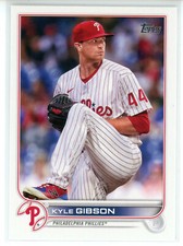2022 Topps Series 1 #57 Kyle Gibson (Phillies)