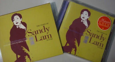 (521) Hong Kong Sandy Lam ??? Limited Edition GOLD Audiophile CD - Imagem 1 de 2