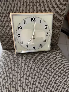 Bauhaus Uhr Junghans Art Deco Mechanische Wanduhr Designer Uhr 30er Jahre - Bild 1 von 12