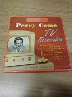 Perry Como TV Favorites 1952 4 7" 45 Box Set RCA Victor Records - Image 1 of 2