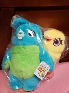 2019 SDCC UCC Distributing Toy Story 4 Ducky And Bunny Jumbo Two Piece Plush Set - Picture 1 of 4