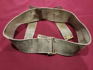 BRITISH WW 1 PATTERN 08 WEBBING BELT - Picture 1 of 8