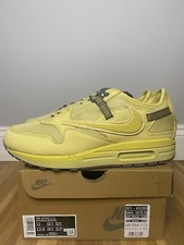 Size UK 10 - Nike Air Max 1 x Travis Scott Saturn Gold