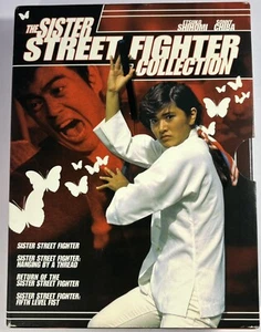 SISTER STREET FIGHTER COLLECTION (4-Disc DigiPak, DVD) Martial Arts Chiba MINT - Picture 1 of 17