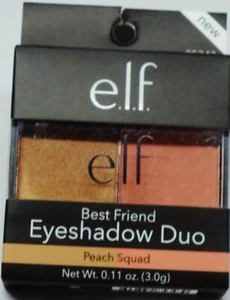 1 e.l.f. Best Friend Eyeshadow Duo Matte & Shimmer Powder PEACH SQUAD 85343 NIP - Picture 1 of 1