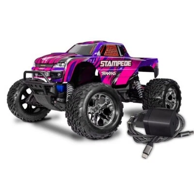 Traxxas 36254-8X Stampede 1:10 2WD Monster-Truck RTR inkl. USB-C Adapter/Kabel  - Bild 1 von 2