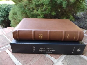 NIV Bibel | Ziegenleder | NIV Referenzbibel | NIV breiter Rand Bibel - Bild 1 von 17