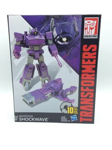 Transformers Generations Exclusive Cyber Battalion Class Shockwave Figure Cover