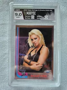 Topps WWE Heritage III 2008 cromo Maryse radiocontrol - grado HGA 9 - Imagen 1 de 2