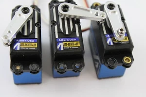 LOT OF 3 HIGH-TORQUE HV MG Servos fits Trex 600-700  Arrma Traxxas Team Losi  - Picture 1 of 5