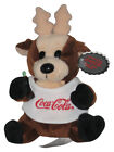 Coca-Cola Collectible Brand (1997) Reindeer Bean Bag Plush