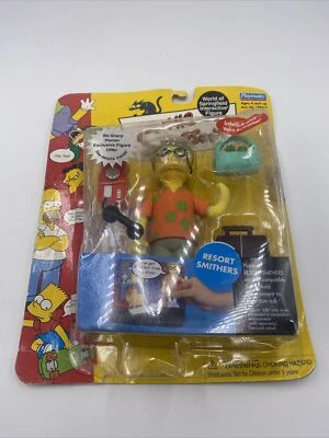 Playmate Juguetes Interactivos Los Simpson-Figura Resort Smithers-Embalaje Dañado Foto 1 de 4
