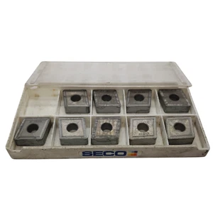 x9 Seco CNMG 160612 - MR4 Hartmetalleinsätze Grade 883 Drehspitzen IS9 - Bild 1 von 2