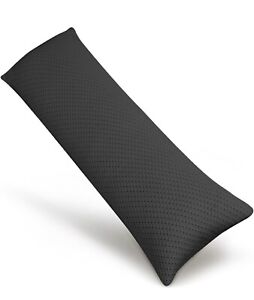 Full Body Pillow for Adults - Shredded Memory Foam & Zippered Cooling... ELEMUSE