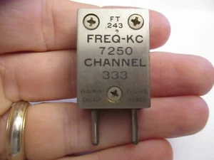 10M AM crystal 29000 7250 KC kHz 40 meter Ham Radio crystal 40m 10M 29.0 MHz MC - Picture 1 of 5