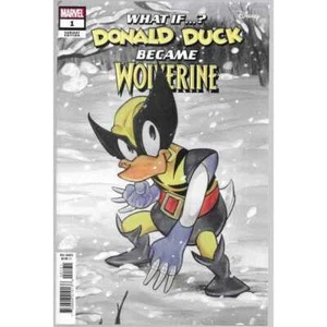 What If Donald Duck Became Wolverine #1 Peach Momoko Variant - Foto 1 di 1