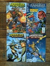 Hardcore Station #1-2,5-6 **FOUR ISSUE LOT** (DC 1998) Limited Series - JLA