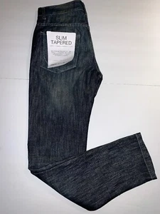 PD & C Paper Denim Cloth Men's Slim Tapered Jeans NWT 30X32 Nuevo con etiquetas Dano - Imagen 1 de 7