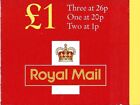Great Britain £1 Vending Bklt (Questa) Elliptical Perf 5/5/98