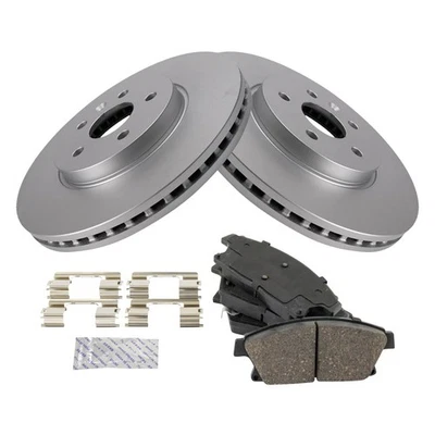 Pastilha de freio dianteira premium cerâmica e kit de rotor revestido para Buick Encore - Imagem 1 de 4