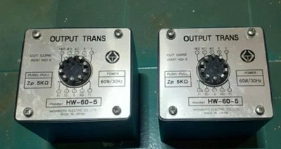 Par de transmisión de salida Hashimoto HW-60-5 raro usado JP Foto 1 de 3