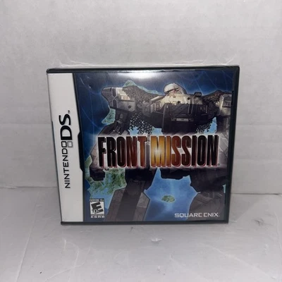 Front Mission Nintendo DS Lite DSi XL 3DS 2DS lacrado frete rápido - Imagem 1 de 4