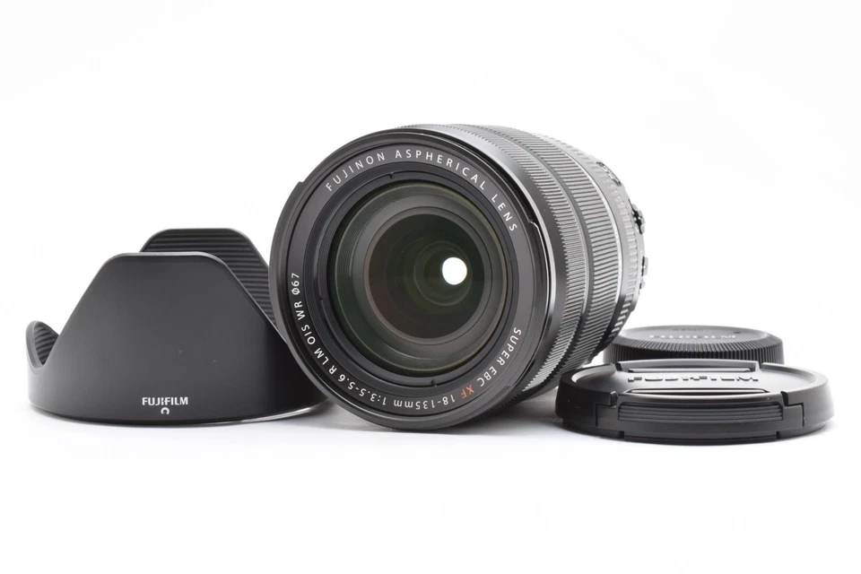 Exc+++ Fujifilm XF 18-135 F3.5-5.6 OIS WR 18-135mm f/3.5-5.6 SLR Lens - Black - Image 1 of 4