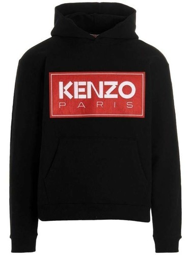 Felpa con cappuccio Kenzo Box Lettering 133043130