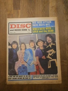 Disc and Music Echo March 2nd 1968 The Move Cover Fire Brigade - Picture 1 of 5