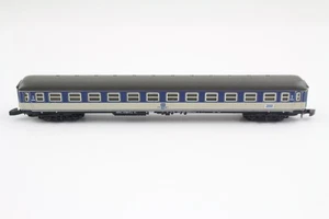 8721 D-Train Passenger Car 2Nd Class Blue / Gray Märklin Mini-Club Gauge Z +Top+ - Picture 1 of 1
